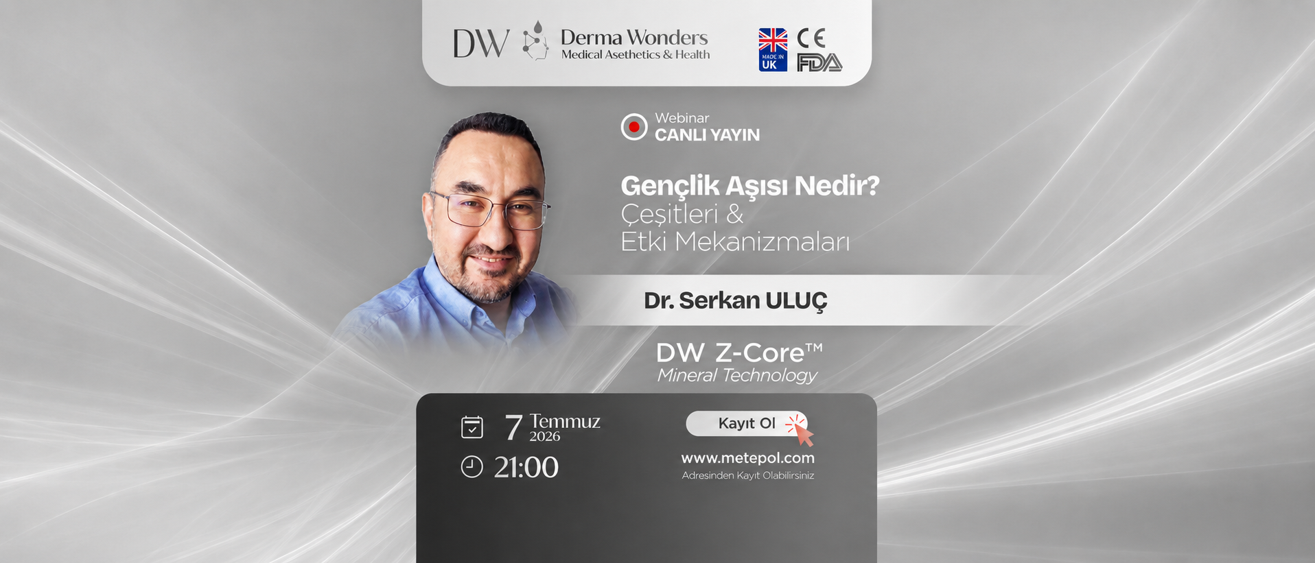 Gençlik Aşısı Nedir? Çeşitleri ve Etki Mekanizmaları Webinarı